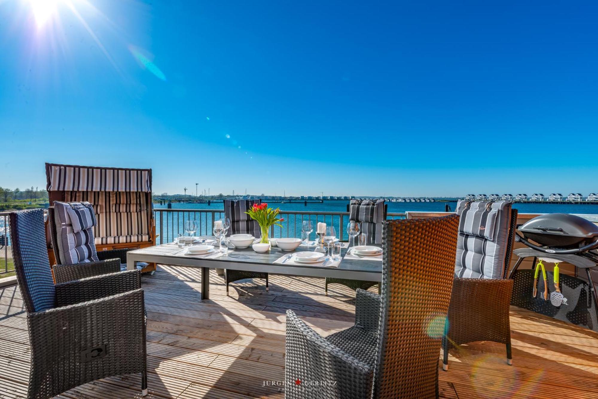 Ferienwohnung Hafenlounge Олпениц Екстериор снимка