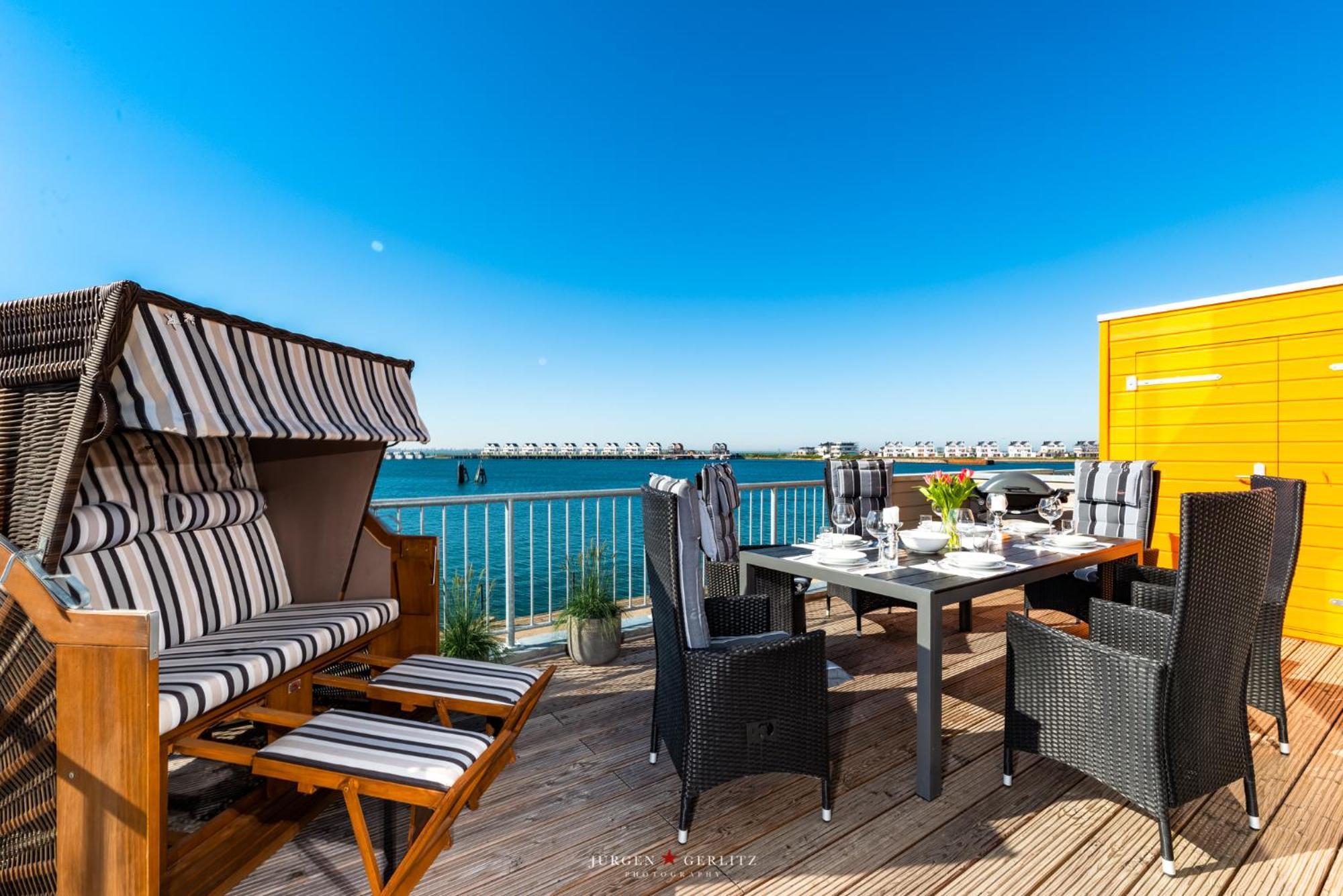 Ferienwohnung Hafenlounge Олпениц Екстериор снимка
